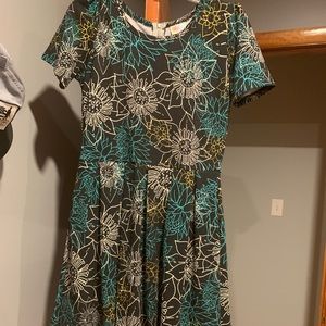 LulaRoe Medium Amelia dress. Worn once